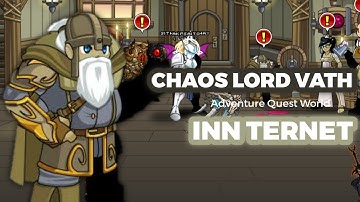 CHAOS LORD VATH : INN TERNET (AQW Story Mode : The 13 Lords of Chaos FULL WALKTHROUGH)