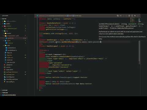 05 Admin Auth | Pocketbase Authentication | Single File backend