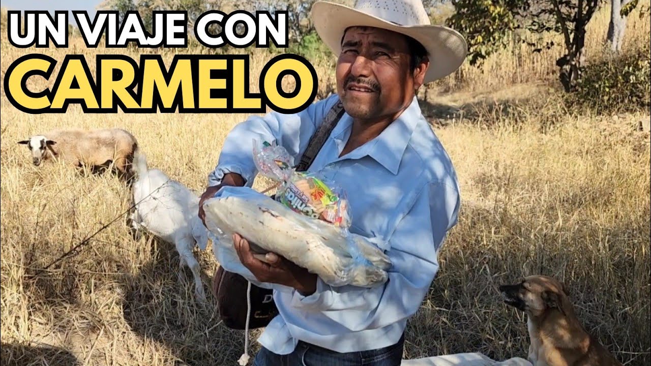 De viaje con Carmelo 🤠!