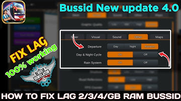 Bussid New Update 4.0 - How To Fix Lag In Bus Simulator Indonesia New Update For Bussid