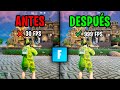 Cómo Optimizar Fortnite al Máximo en PC 2025 | + FPS, - Input Lag | Guía Avanzada