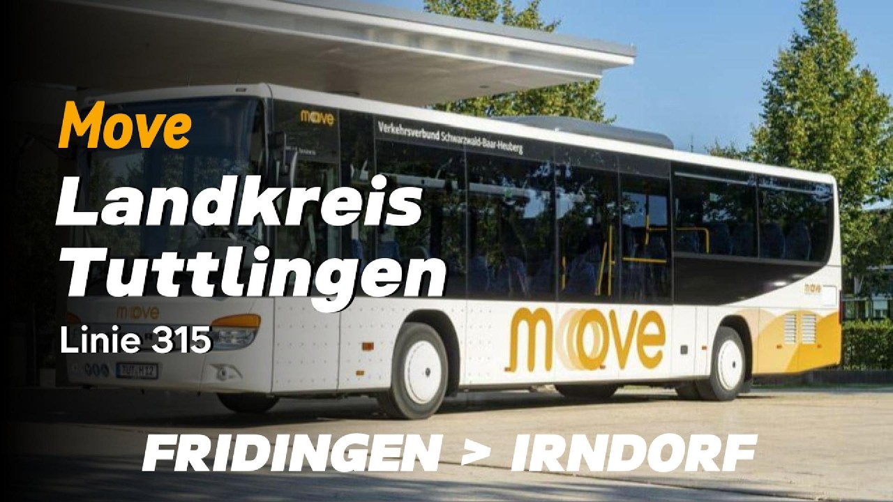 Move Landkreis Tuttlingen Linie 315 von Fridingen nach Irndorf