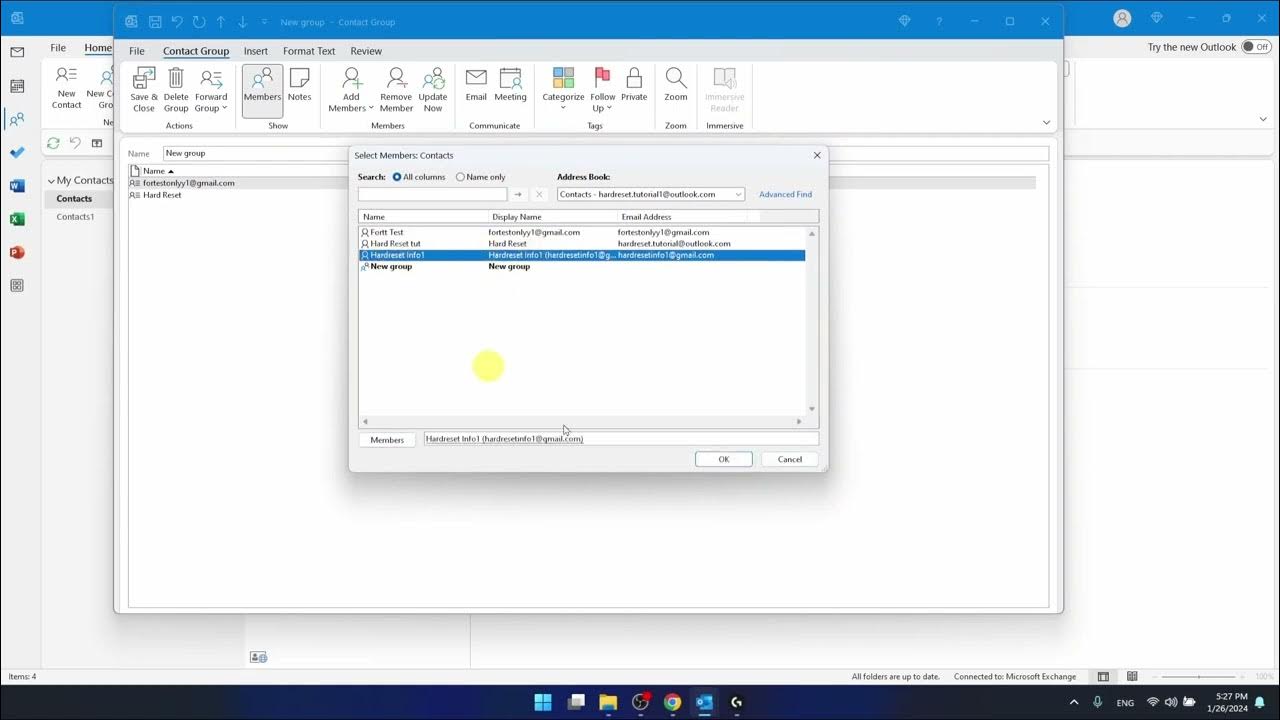 how-to-add-members-to-group-in-outlook-youtube
