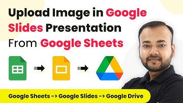 How to Upload Image in Google Slides Presentation & Copy File for New Google Sheets Row