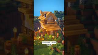 Village House Transformation - Minecraft