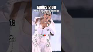 Ranking The Last 10 Eurovision 10Th Places
