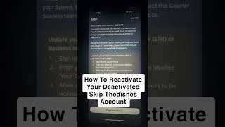 How To change My zone on Skip TheDishes app