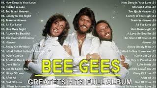 Bee Gees Greatest Hits Classic Full Album 70s 80s 90s  Best Songs of Bee Gees 2025