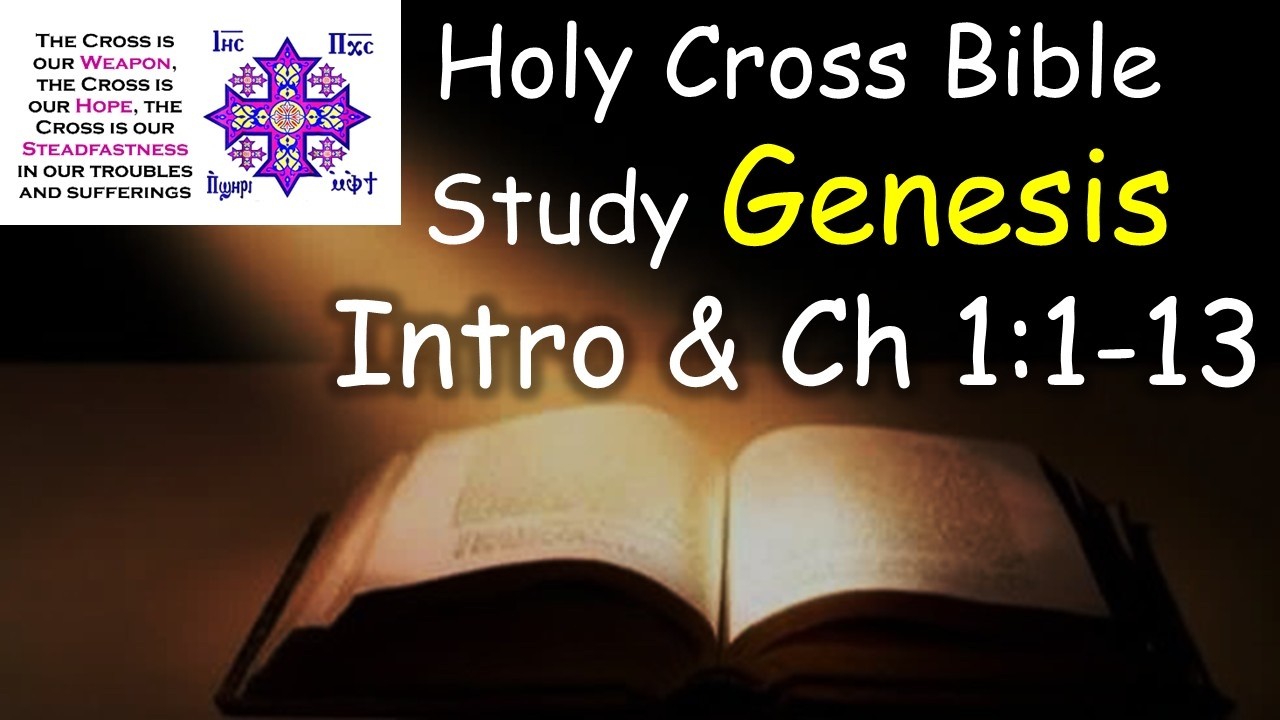Genesis Bible Study Intro & Ch 1:1-13 7/1/2026 - YouTube