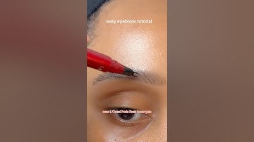 Easy eyebrow tutorial w/ new L’Oreal Paris Faux Brow Pen #eyebrows #eyebrowtutorial #makeuptutorial