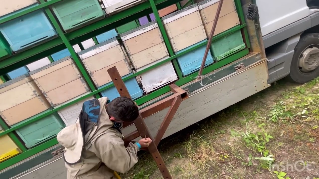 Cum dam un modul jos de pe camion si cat durează??