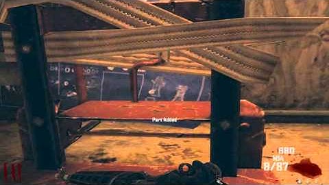 how to get/make the zombie shield and turbine in Call of Duty black ops 2 Zombies