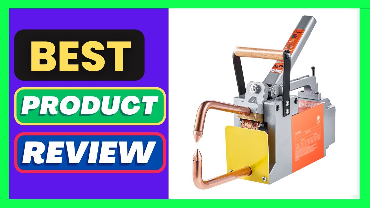 SucceBuy Portable Spot Welder 8KVA Handheld Welding Tip Gun