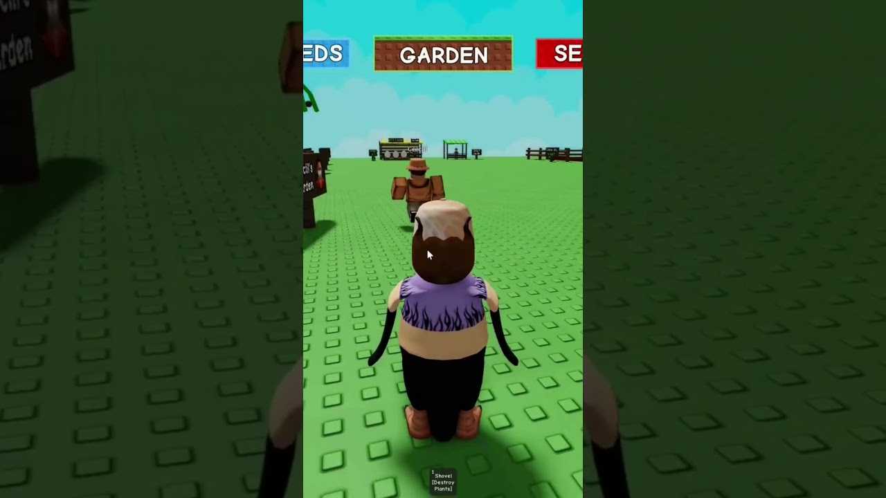 TROLLING in Roblox GROW A GARDEN 
