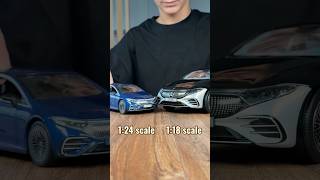 1:18 vs 1:24 Scale: Which Mercedes EQS is Better? 📏