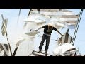 Strapped on a car roof with skis! (The Dudesons)