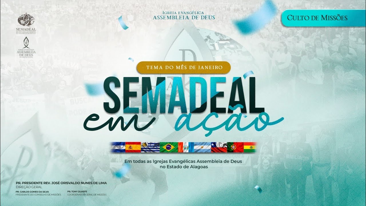 Culto de Missões - AD Denisson Menezes - Acessível em Libras - 11/01/2025