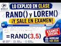 Examen Oficial Auxiliar Administrativo 2026 【Comando RAND y LOREM en Word 365】