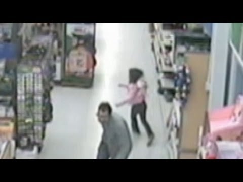 Girl Escapes From Alleged Kidnapper In Walmart Caught On Tape