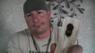 (Bow Drill) Producing an Ember Using the 2 Hole Method