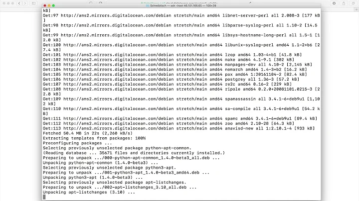 Installing a new Linux Debian 9 Webhosting Server with Ispconfig on DigitalOcean