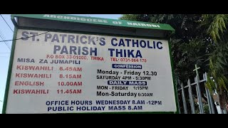 01-06-2025 |CAP TV LIVE | AWAMU YA 59 YA SIKU YA MAWASILIANO ULIMWENGUNI |ST. PATRICK'S PARISH THIKA