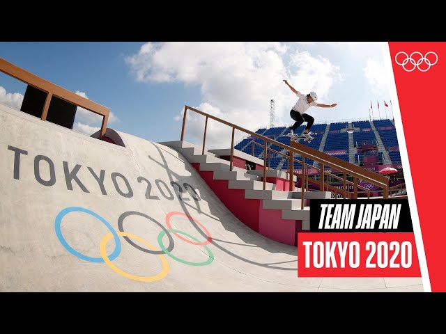 🇯🇵 Team Japan skateboarding at Tokyo 2020! - YouTube