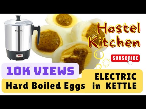 How to boil eggs using Electric kettle | Hostel Hacks | cook | college student bachelor recipe