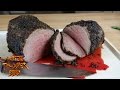 Herb crusted roast beef recipe  eye of round roast  white thunder bbq