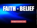 Unlimited faith and belief   trust in creator for manifesting