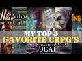 My Top 5 Favorite cRPGs ๐ฎ