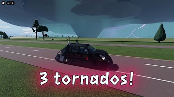 Roblox twisted getting hit by 3 tornados (extremely rare under 8 minutes)