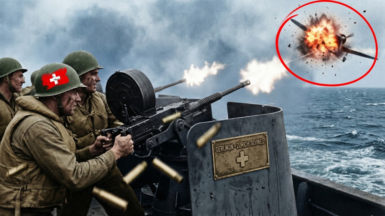 Die Schweizer Waffe, die den 2. Weltkrieg entschied: Oerlikon 20mm
