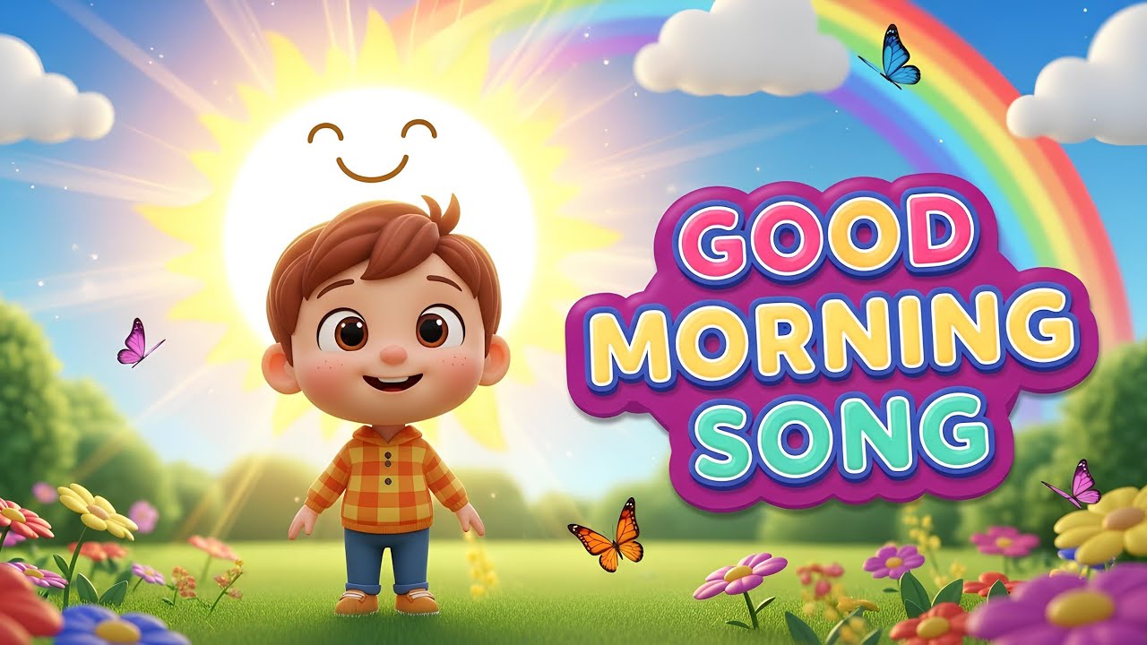 Песенка «Доброе утро, солнышко» ☀️ | Детская утренняя песенка | 3D мультфильм для детей