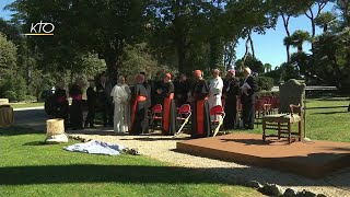 Fête de Saint François d'Assise dans les jardins du Vatican