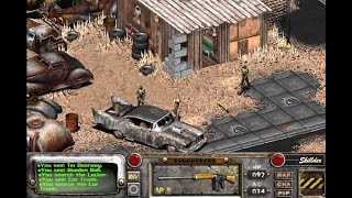 Fallout 2 KMK Gameplay #58 – Unarmed skill Improved, Car Trunk as Storage Space