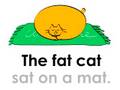 Phonics reading 1A "at" フォニックス読書 1A "at"