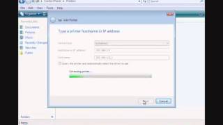 Setup Network Printer on Windows Vista screenshot 3