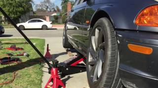 Slamming e46 on ebay coilovers!?!!
