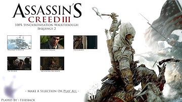Assassins Creed 3 - 100% Sync Walkthrough Guide - Sequence 2