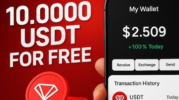 How I Got $2,500 in USDT for Free in Just a Few Clicks- get TRX for free