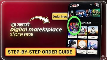 How to Order from Digital Marketplace Website 🔥 | Safe & Fast Gaming Service in Bangladesh 🇧🇩