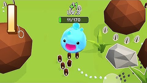 ☑️ Super Slime - Black Hole Game / Gameplay Walkthrough / Stage 1-3