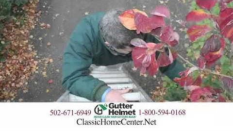 Gutter Helmet Commercial May 2015