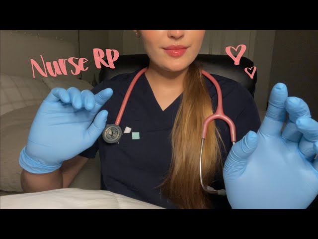 ASMR |💕Nurse B takes care of you💕| Morning Assessment