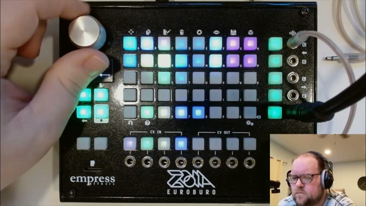 Empress ZOIA patch walkthrough "Spectra pitched pinged resonator audio processor/multi