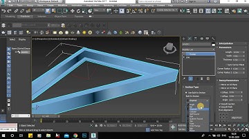 3DS MAX - 32. Sweep Modifier