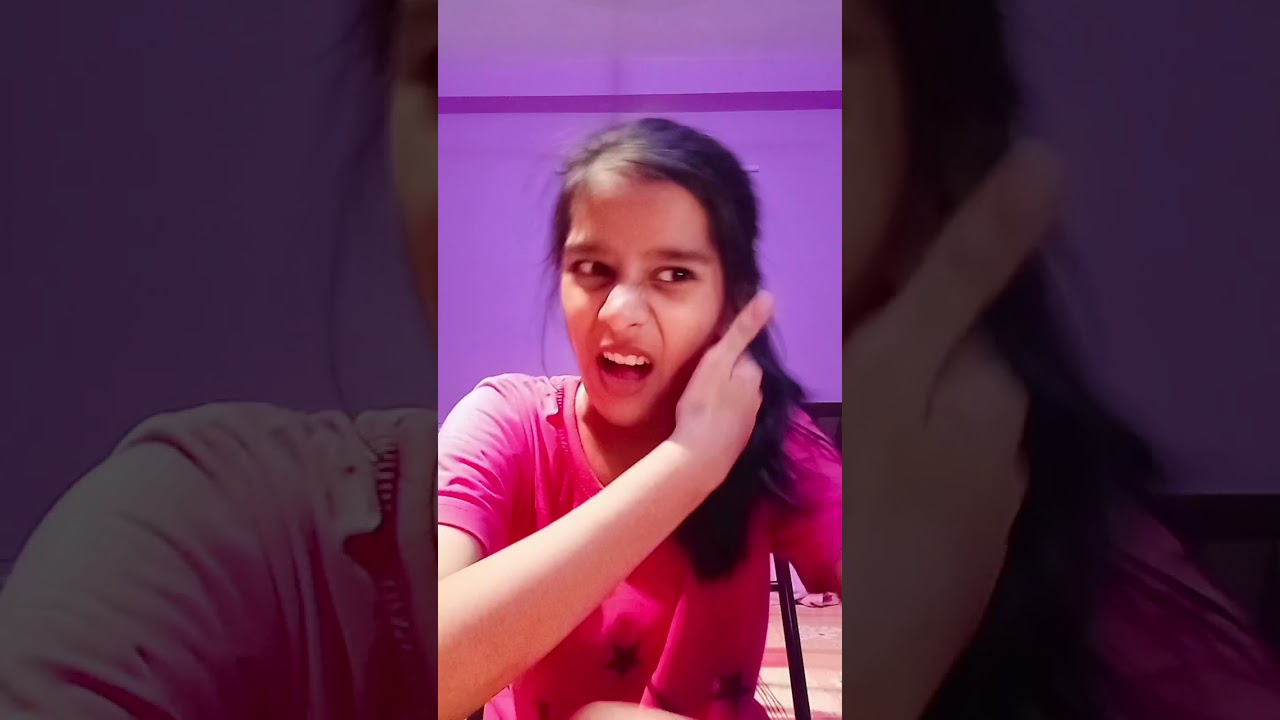 that one girl in class with high ponytail #shorts #funny