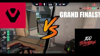 GRAND FINAL ! Sentinels vs 100 Thieves   HIGHLIGHTS   VCT Stage 3 NA   Challengers Playoffs
