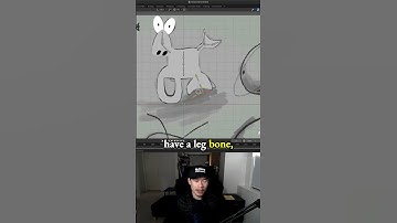 Understanding leg bone rig in rigify for 3d model low poly character in Blender - 2.1: Nosy Tails